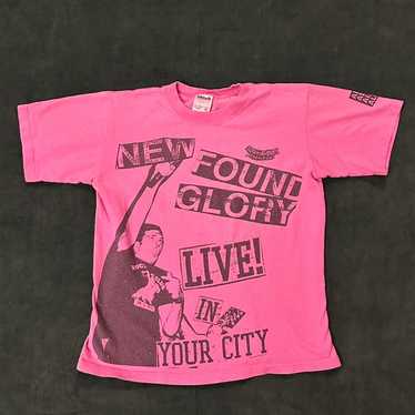 Vintage New Found Glory shirt, orders Rare, 90s, Easy core, Coral Springs, Drive-thru