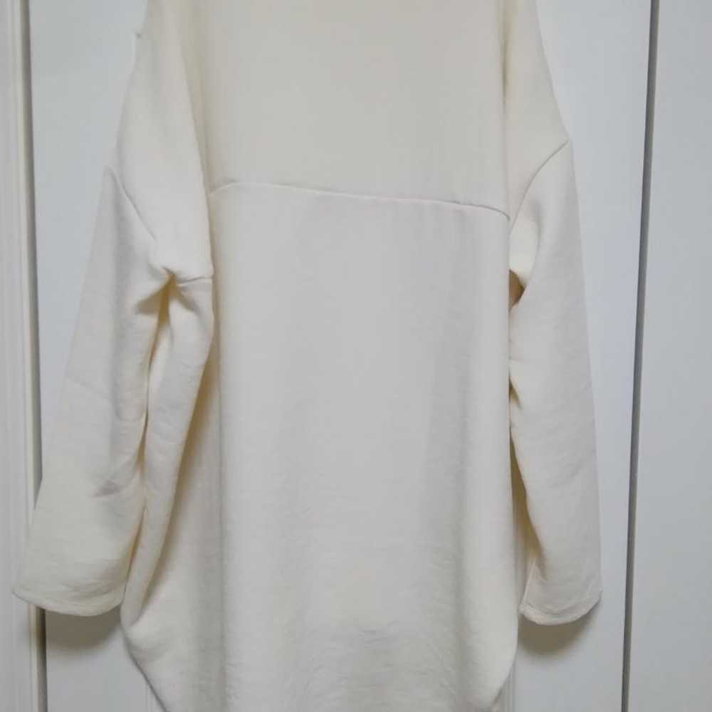 mizuiroind Boat Neck Cocoon Pullover White by Miz… - image 2