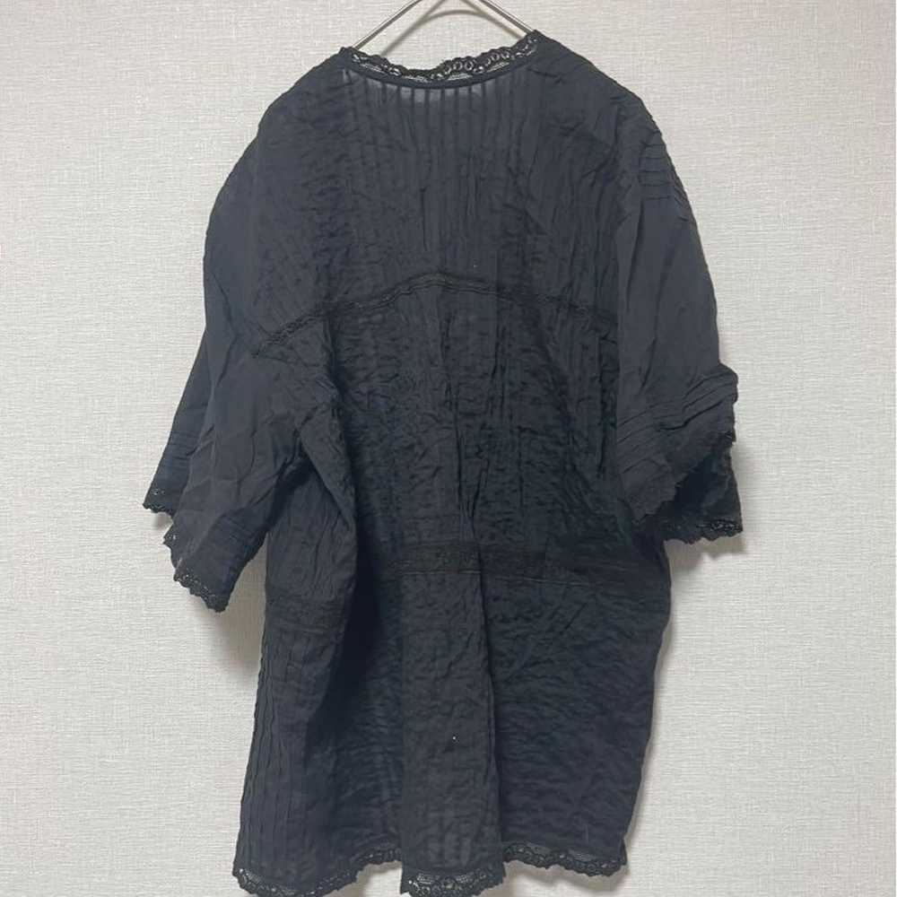 BEAMS BOY Beams Boy Vintage Lace Pintuck Shirt - image 7