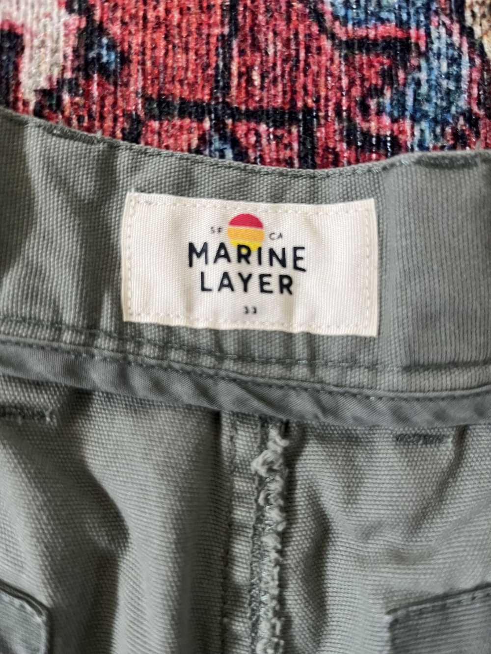 Marine Layer Marine Layer Military Fatigue Shorts - image 3