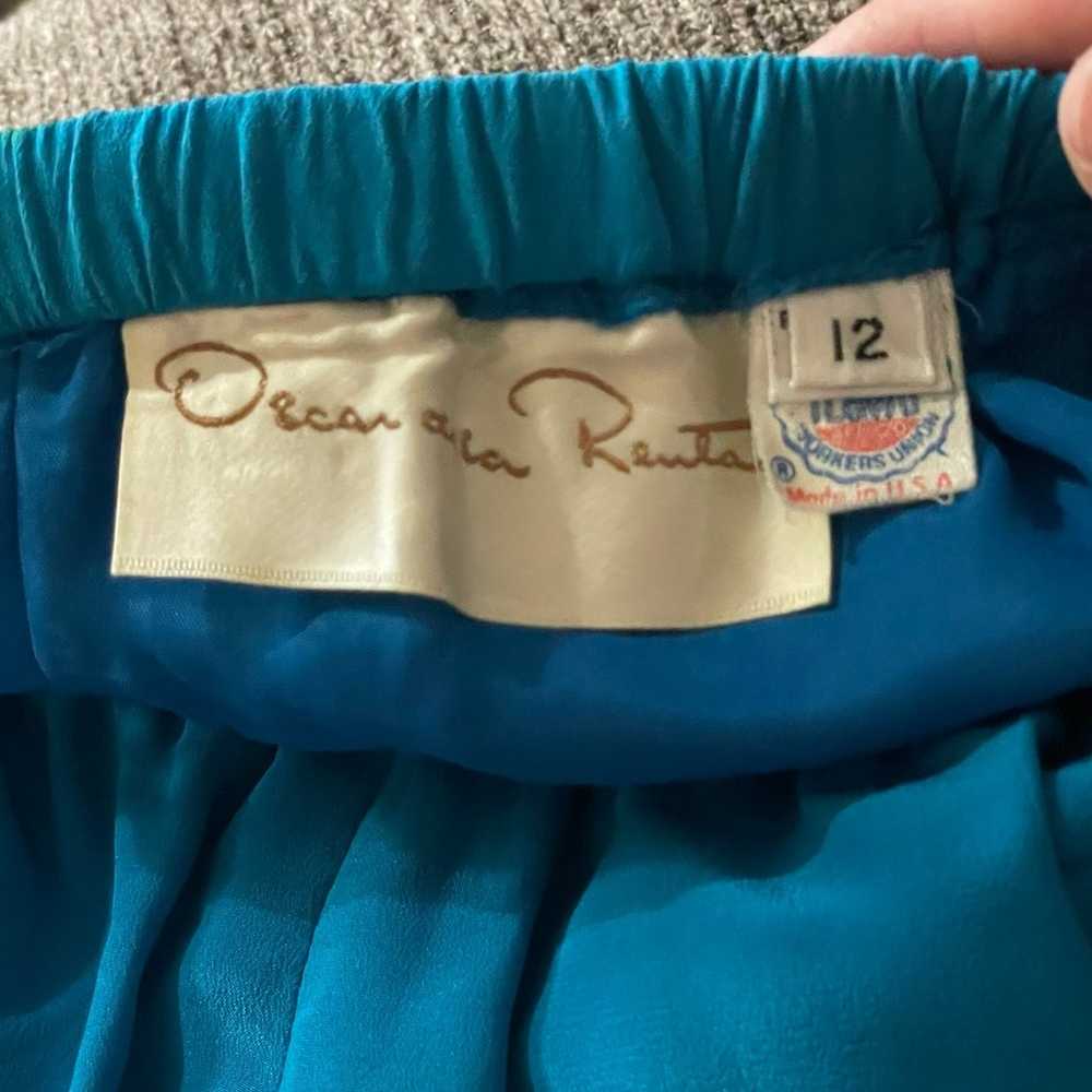 Vintage Oscar De La Renta Kimono with matching pa… - image 3