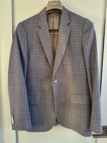 Paul Smith Paul Smith Soho Fit Blue Windowpane Spo