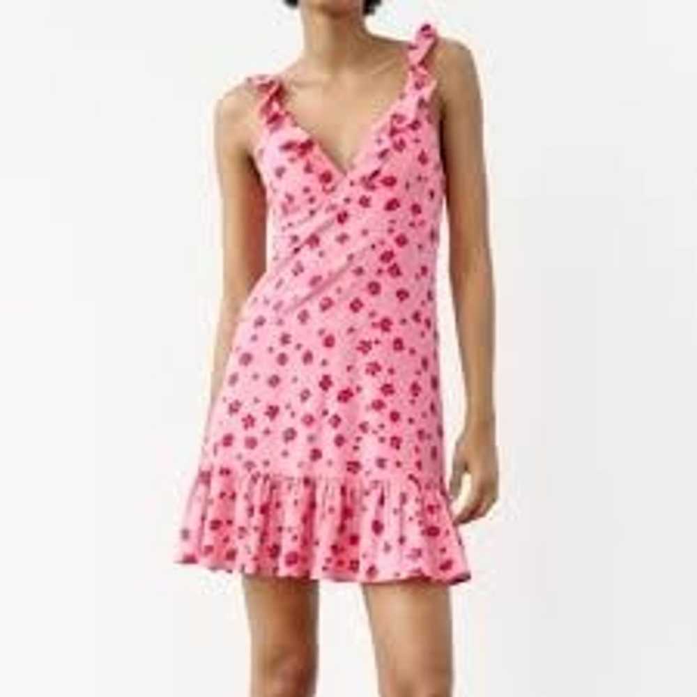 Zara Floral Dress Size Medium - image 1