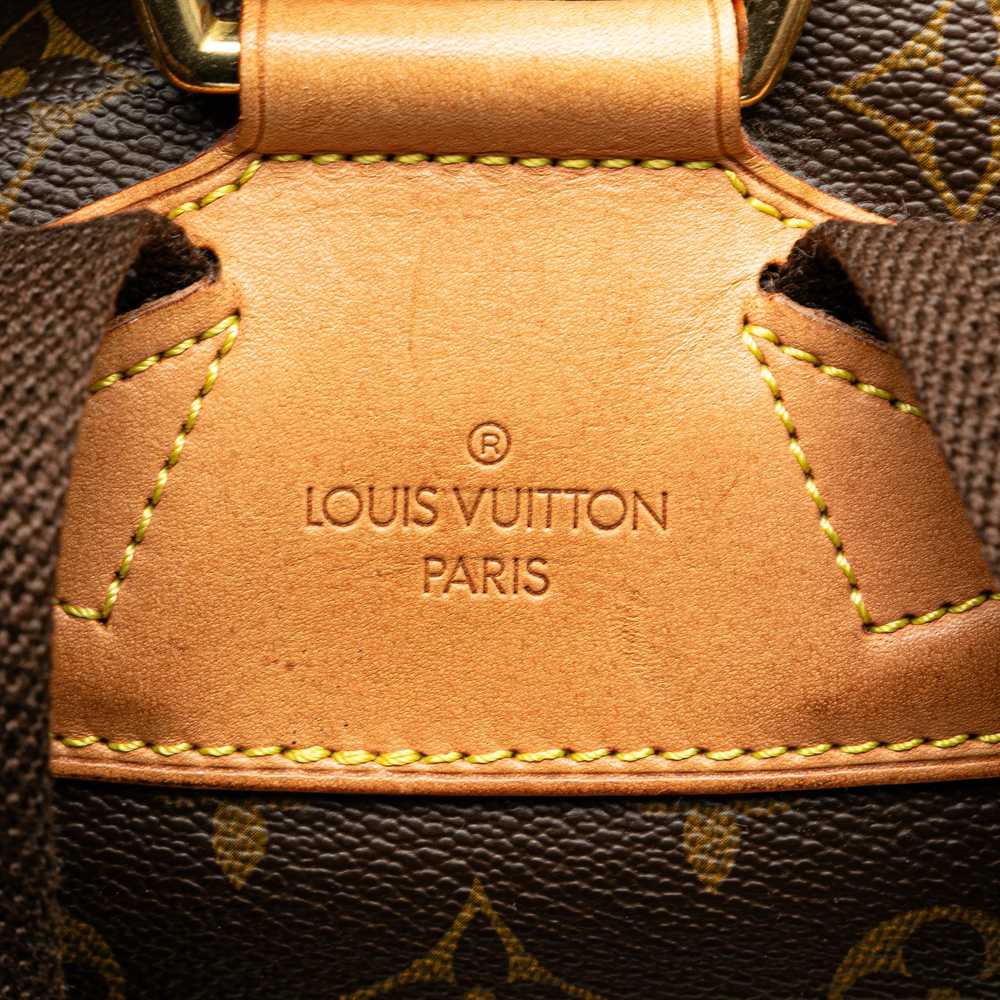 Brown Louis Vuitton Monogram Montsouris MM Backpa… - image 5