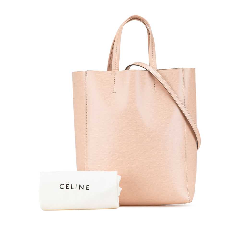 Pink Celine Small Vertical Cabas Satchel - image 10