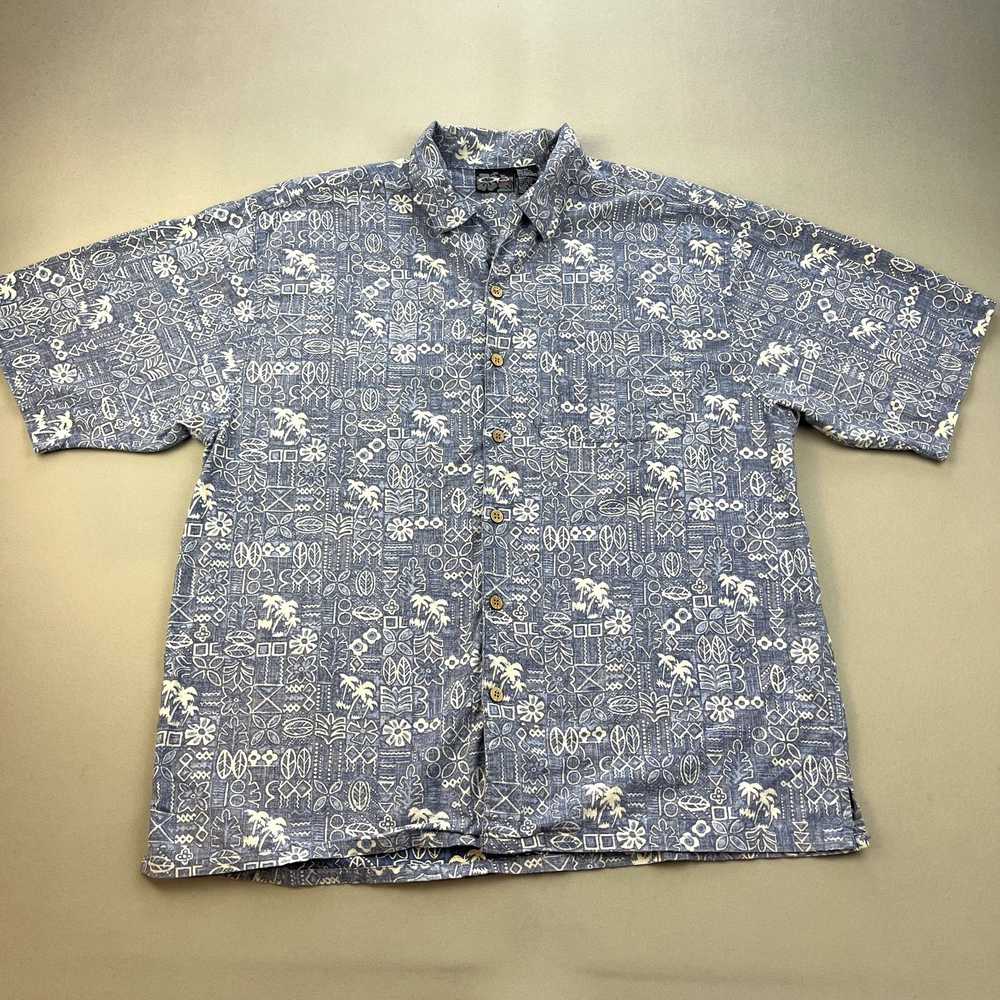 Hawaiian Shirt × Ocean Pacific × Vintage Vintage … - image 1