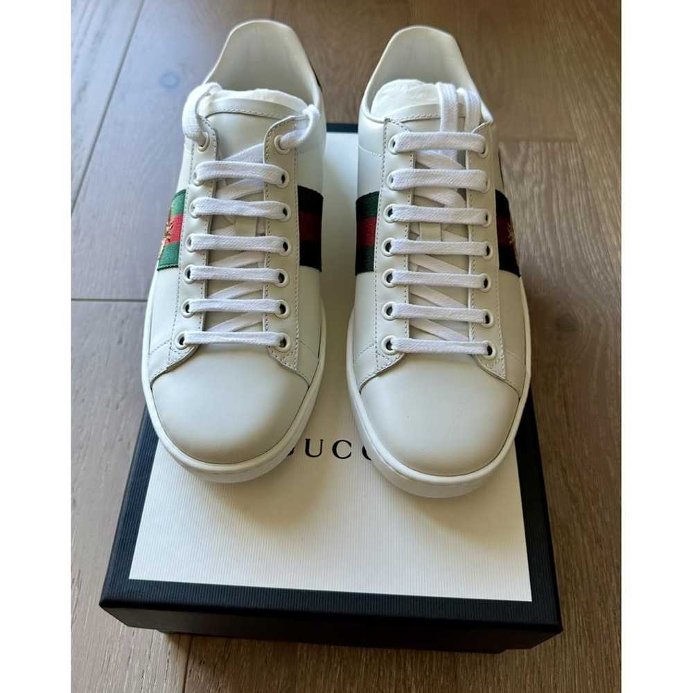 Gucci Ace leather trainers - image 2