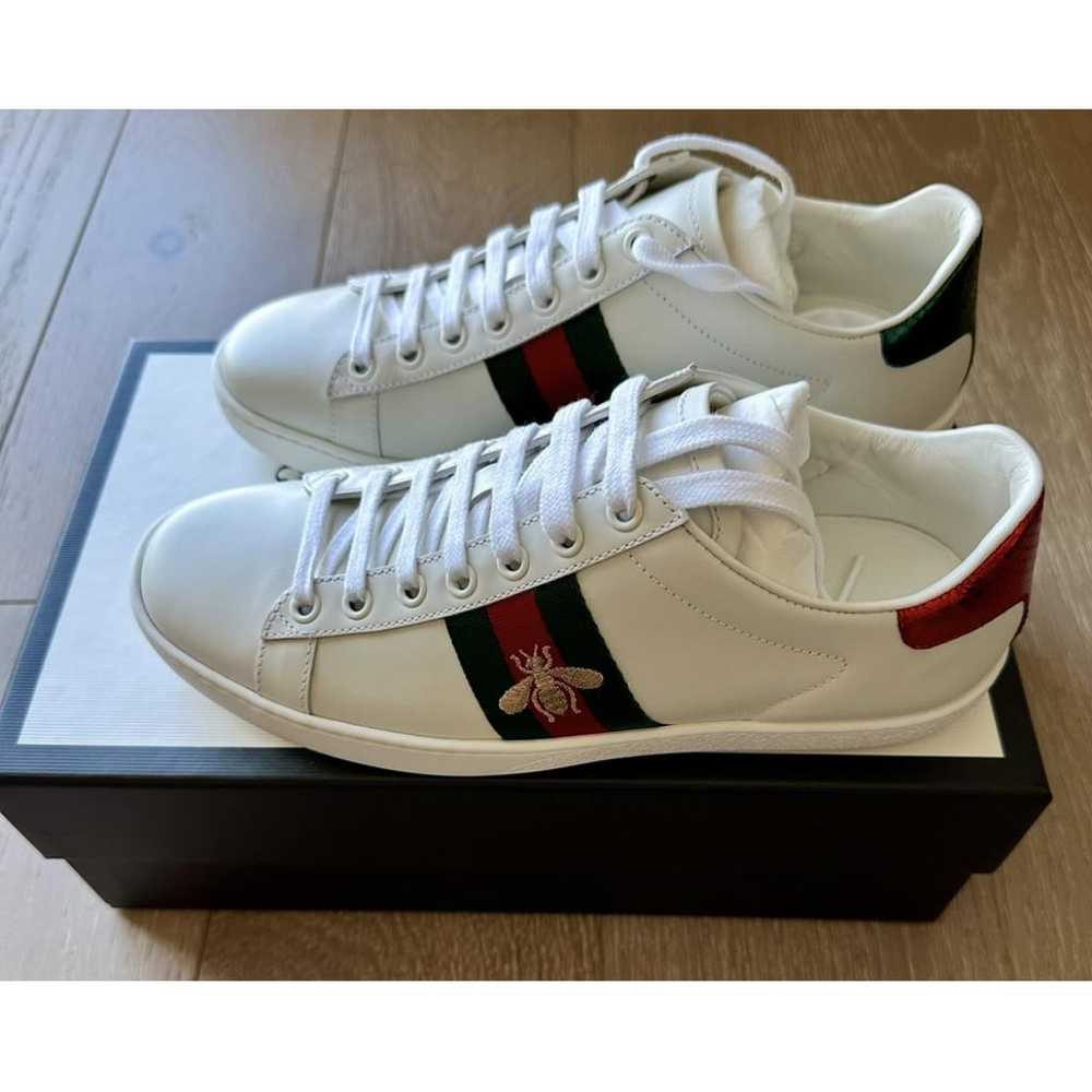 Gucci Ace leather trainers - image 4