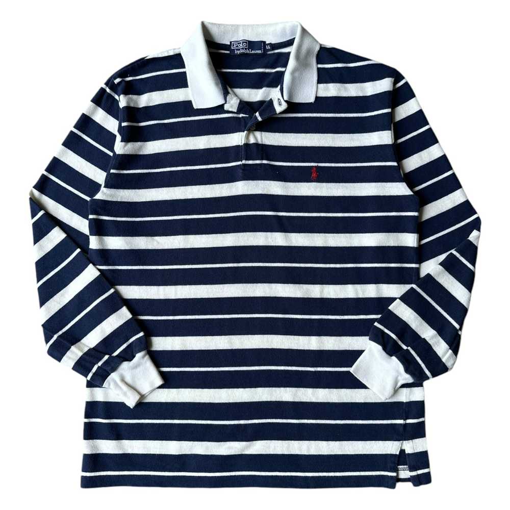 Polo Ralph Lauren striped longsleeve polo medium - image 1