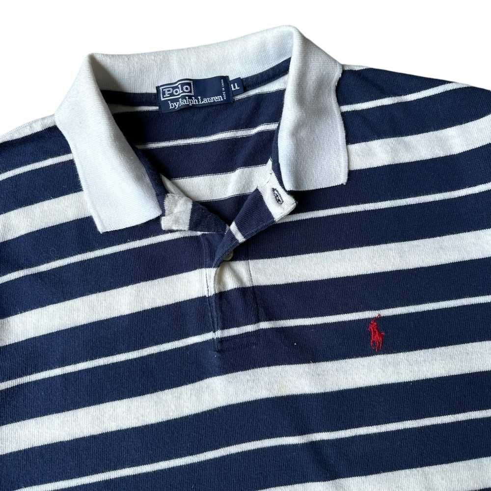 Polo Ralph Lauren striped longsleeve polo medium - image 2