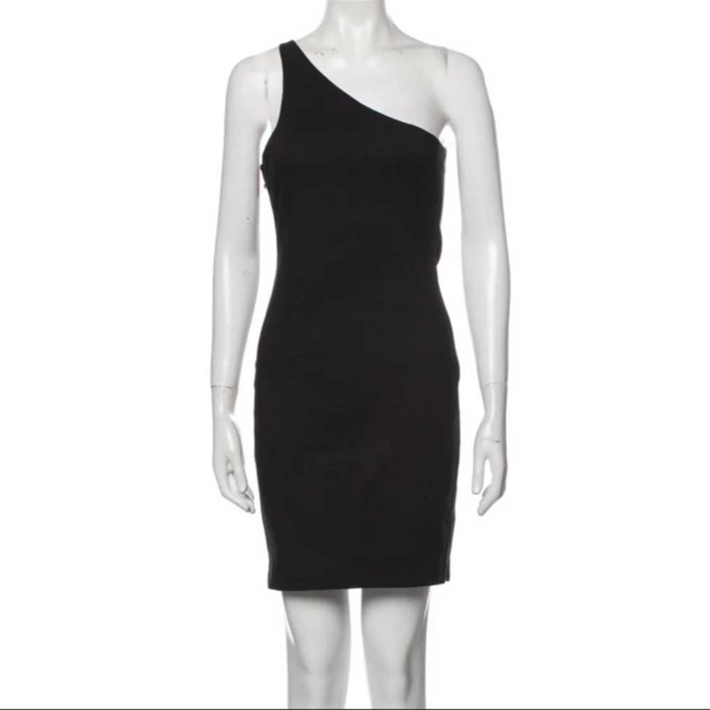 Alexander Wang Black One Shoulder Dress - image 1