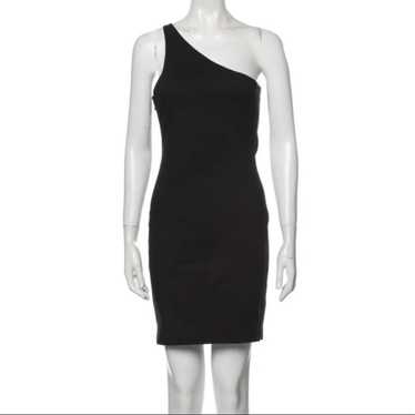 Alexander Wang Black One Shoulder Dress - image 1