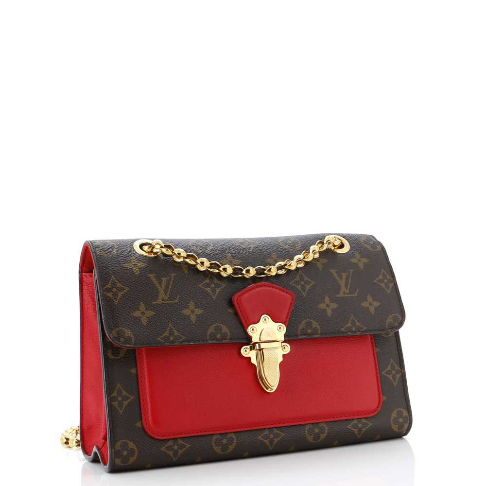 Louis Vuitton Victoire Handbag Monogram Canvas an… - image 2