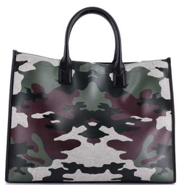 Burberry Denny Tote Printed Coated Canvas Large