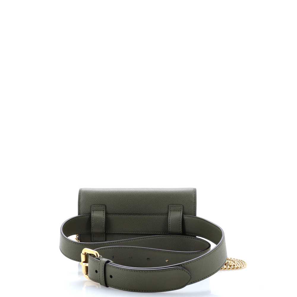 FENDI Logo Convertible Belt Bag Leather - image 3