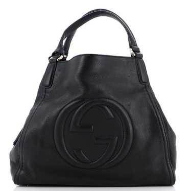 GUCCI Soho Shoulder Bag Leather Medium