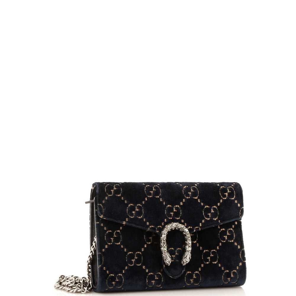 GUCCI Dionysus Chain Wallet GG Velvet Small - image 2