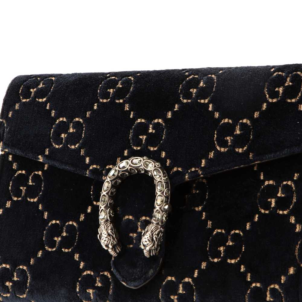 GUCCI Dionysus Chain Wallet GG Velvet Small - image 6