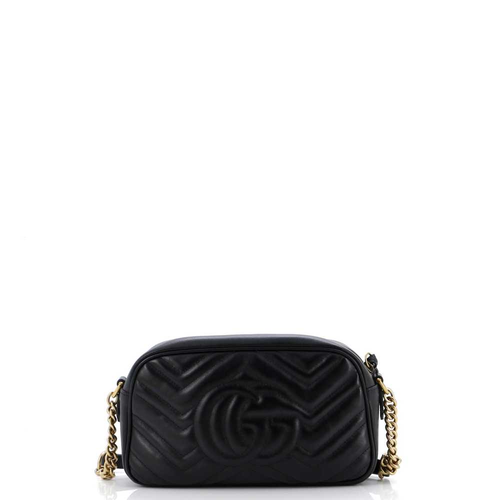 GUCCI GG Marmont Shoulder Bag Matelasse Leather S… - image 3