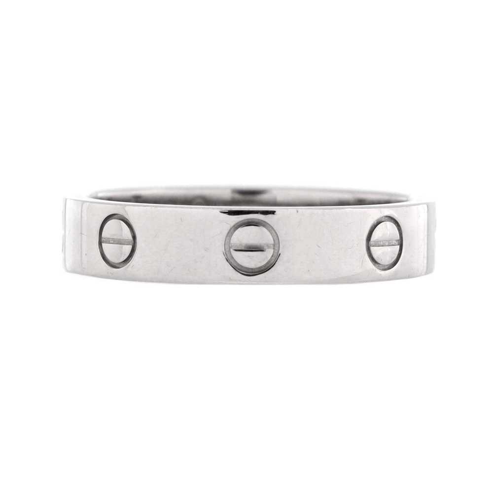 Cartier Love Wedding Band 1 Diamond Ring - image 2