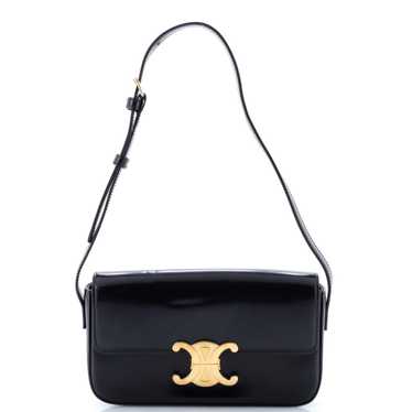 CELINE Triomphe East-West Shoulder Bag Smooth Cal… - image 1