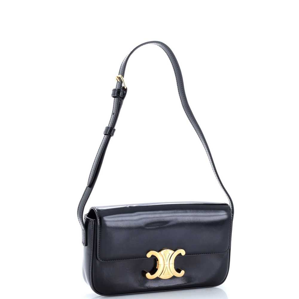 CELINE Triomphe East-West Shoulder Bag Smooth Cal… - image 2