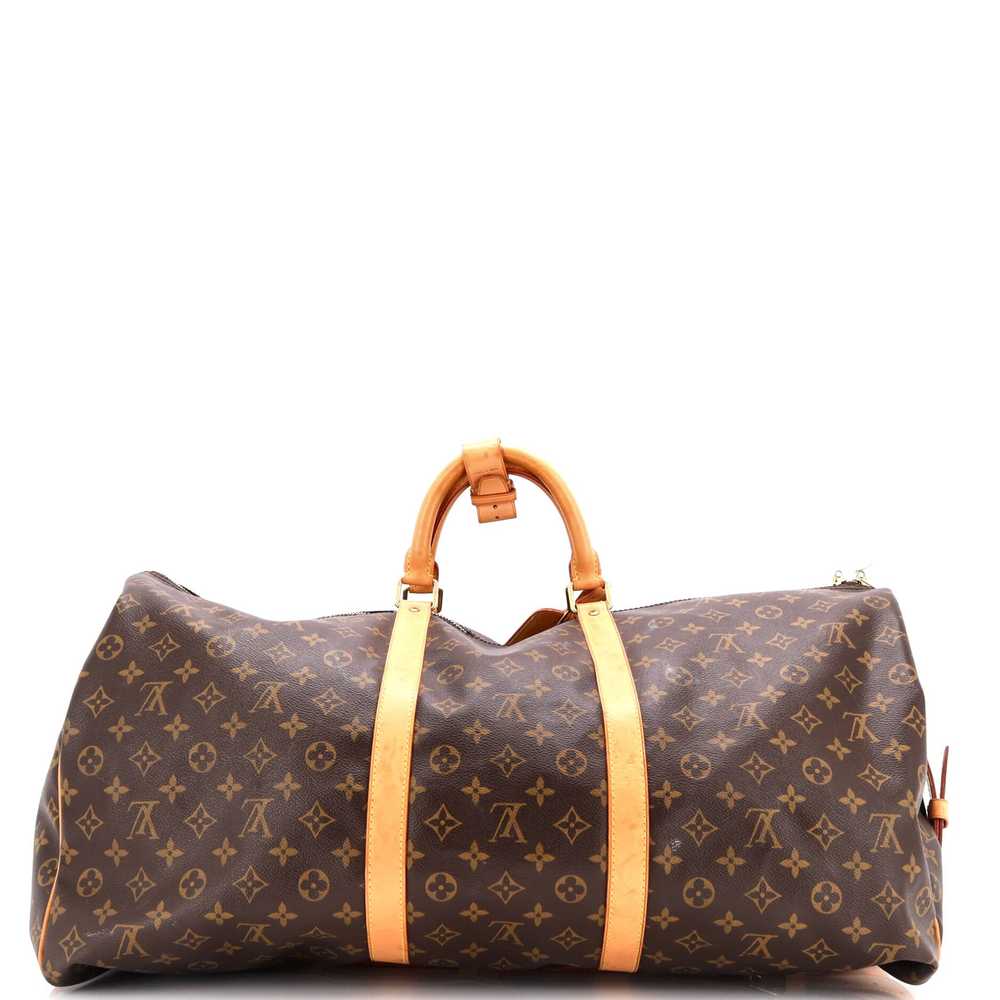 Louis Vuitton Keepall Bandouliere Bag Monogram Ca… - image 3