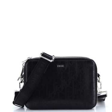 Christian Dior Double Zip Crossbody Pouch Oblique… - image 1