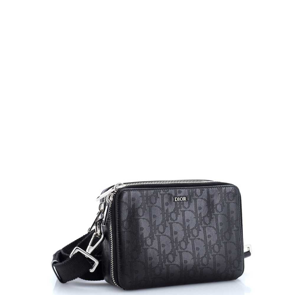 Christian Dior Double Zip Crossbody Pouch Oblique… - image 2