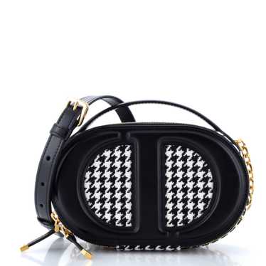 Christian Dior CD Signature Oval Camera Bag Hound… - image 1