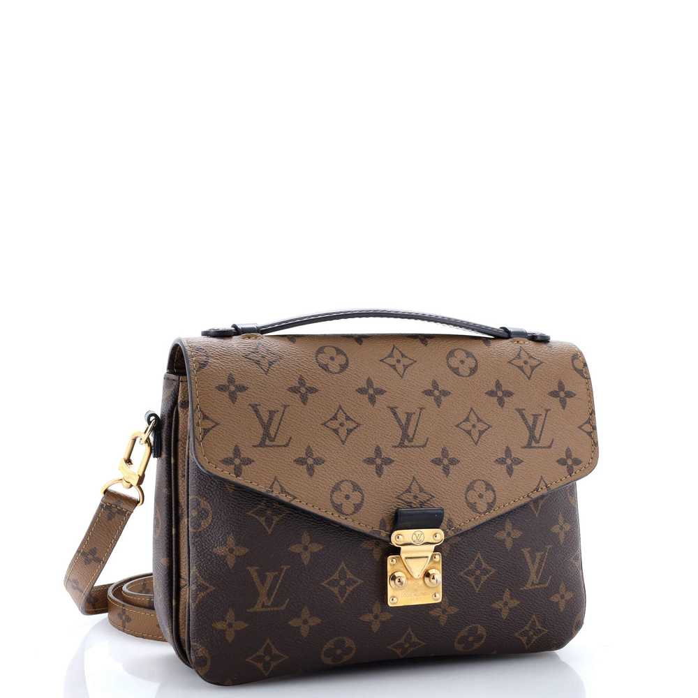 Louis Vuitton Pochette Metis Reverse Monogram Can… - image 2