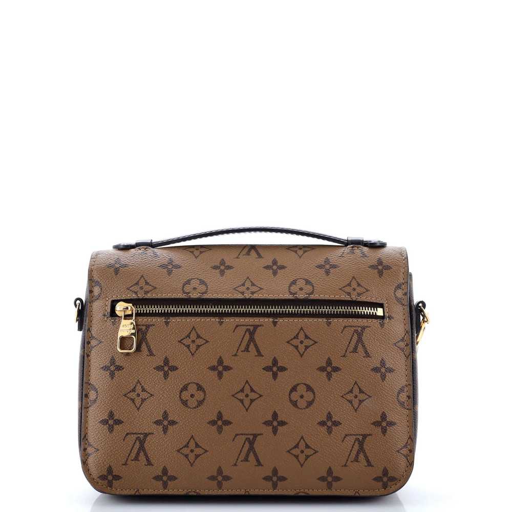 Louis Vuitton Pochette Metis Reverse Monogram Can… - image 3