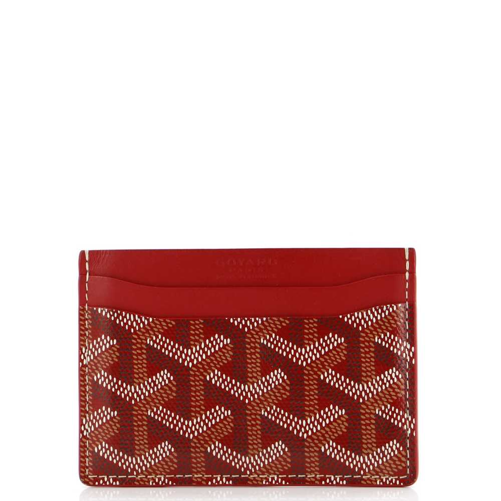 GOYARD Saint Sulpice Card Holder Coated Canvas - image 1