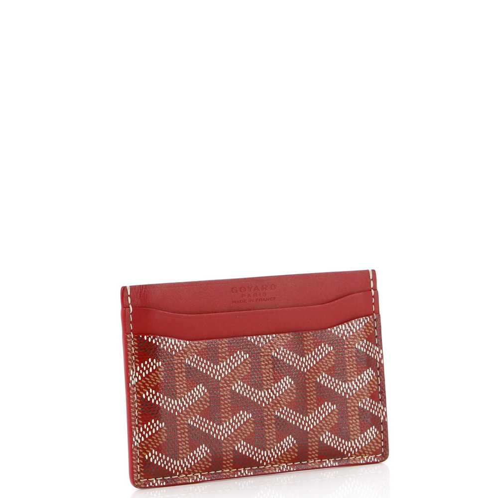 GOYARD Saint Sulpice Card Holder Coated Canvas - image 2