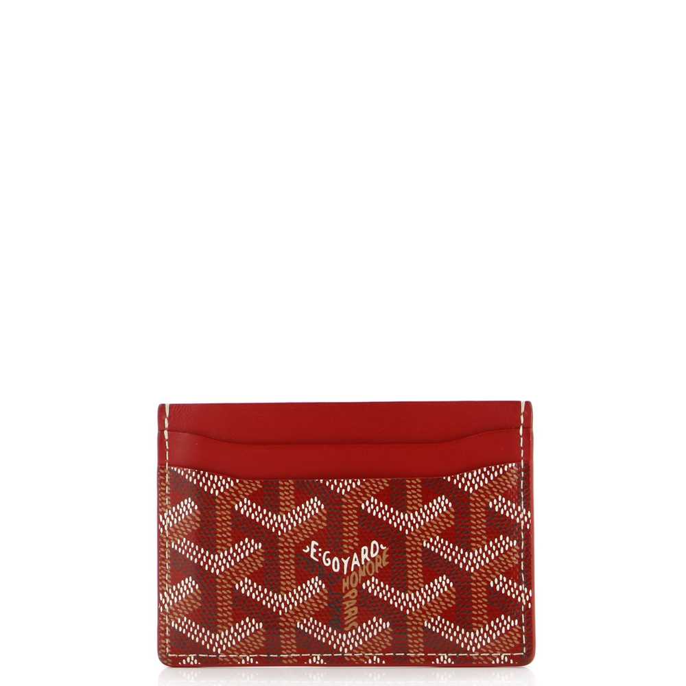 GOYARD Saint Sulpice Card Holder Coated Canvas - image 3