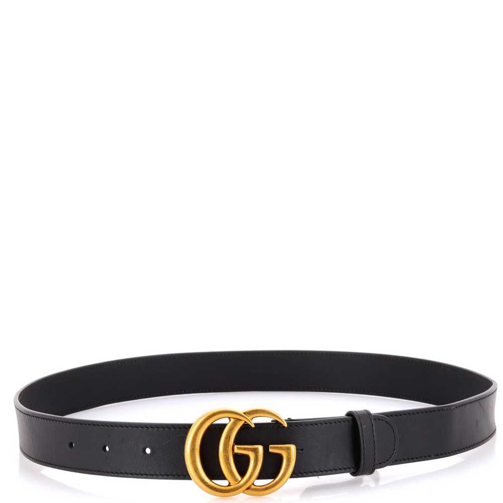 GUCCI GG Marmont Belt Leather Medium 85 - image 2