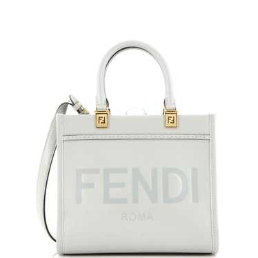 FENDI Sunshine Shopper Tote Leather Small