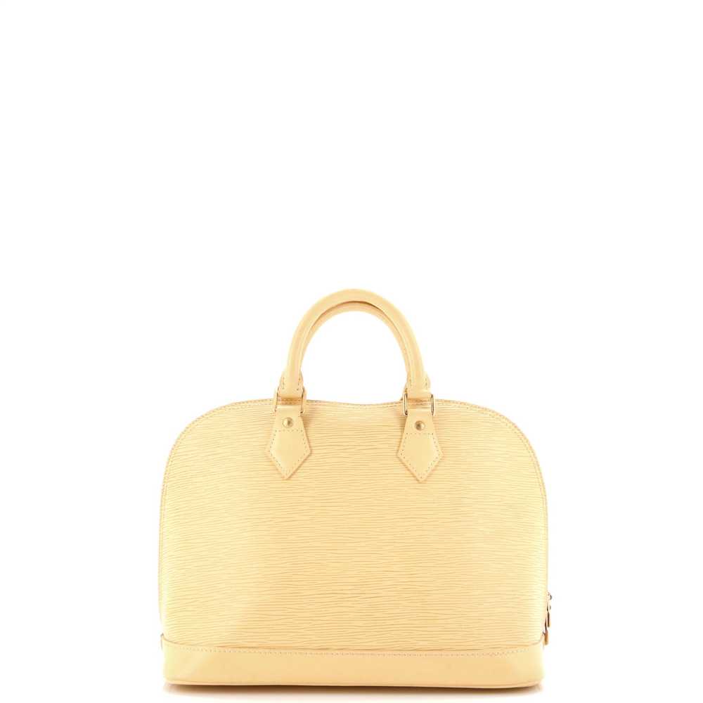 Louis Vuitton Vintage Alma Handbag Epi Leather PM - image 3