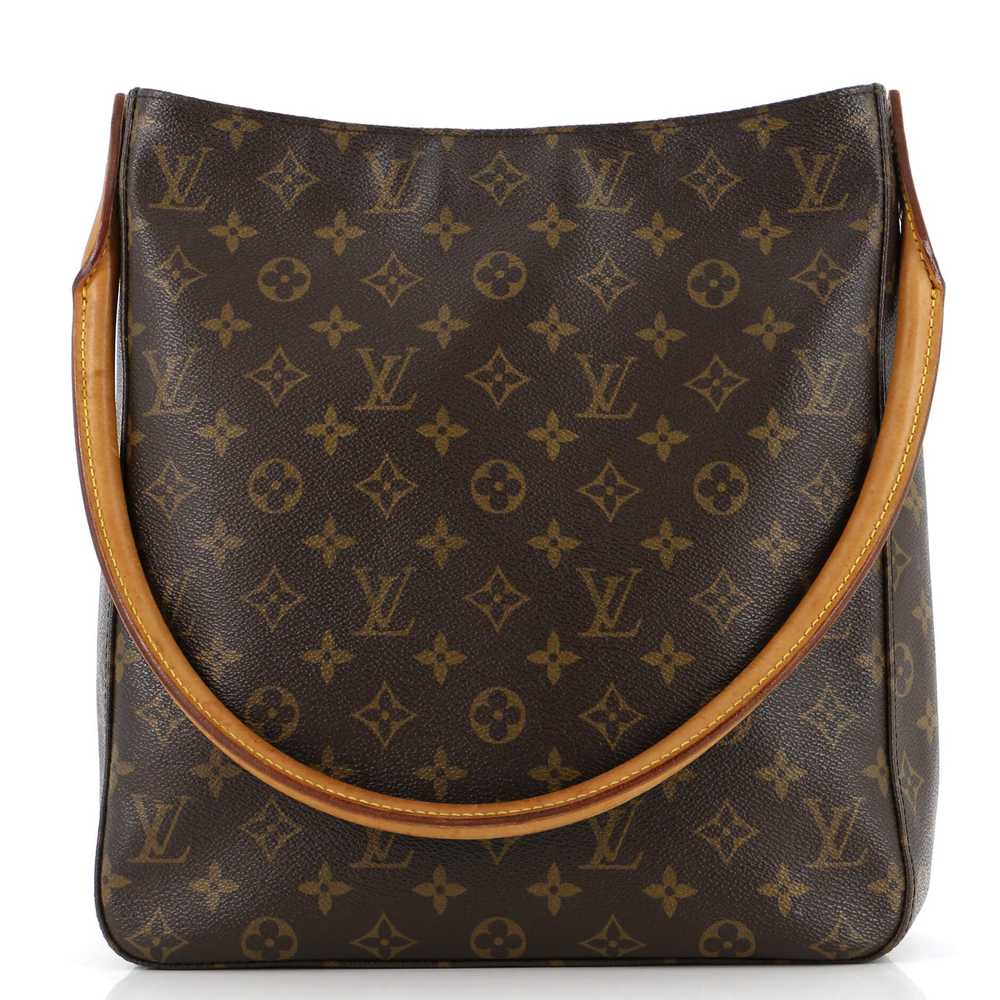 Louis Vuitton Looping Handbag Monogram Canvas GM - image 1