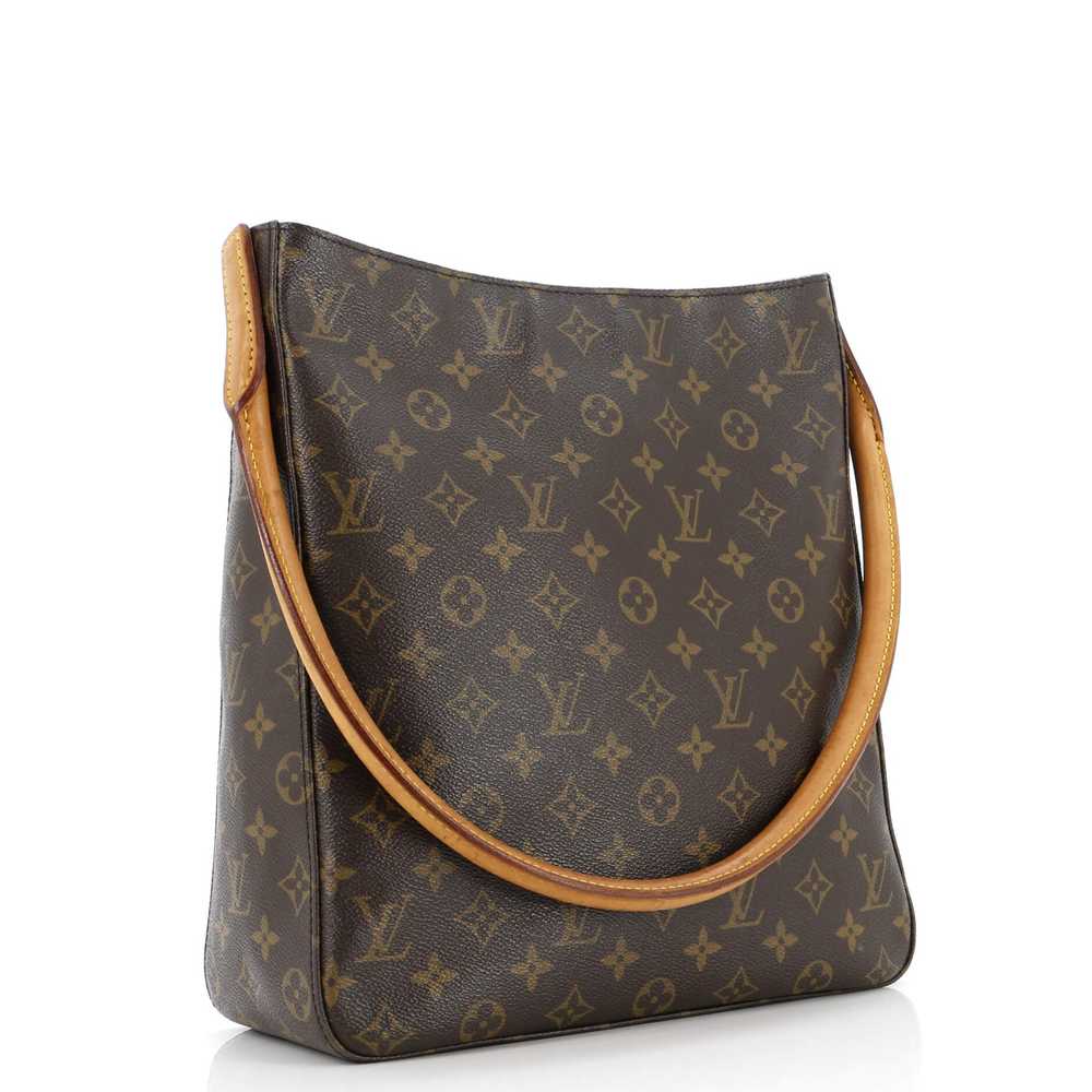 Louis Vuitton Looping Handbag Monogram Canvas GM - image 2