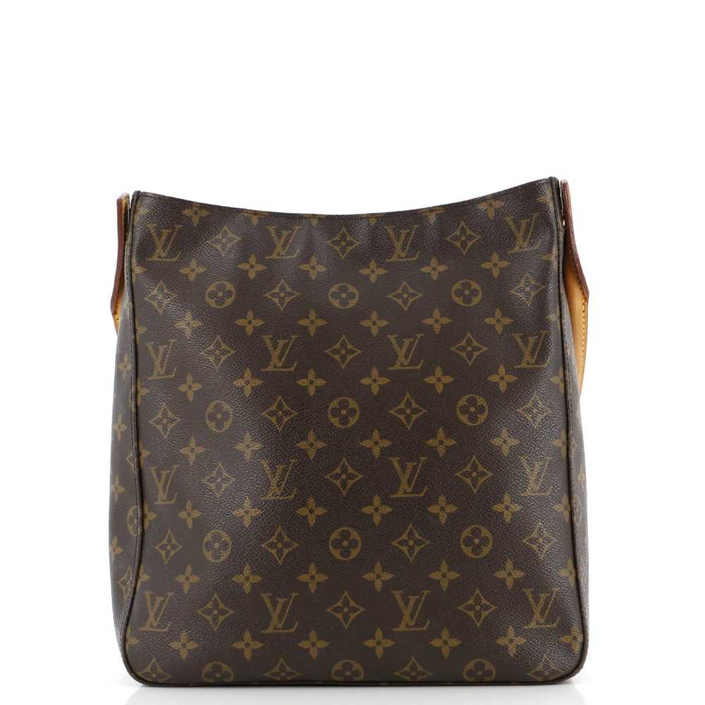 Louis Vuitton Looping Handbag Monogram Canvas GM - image 3