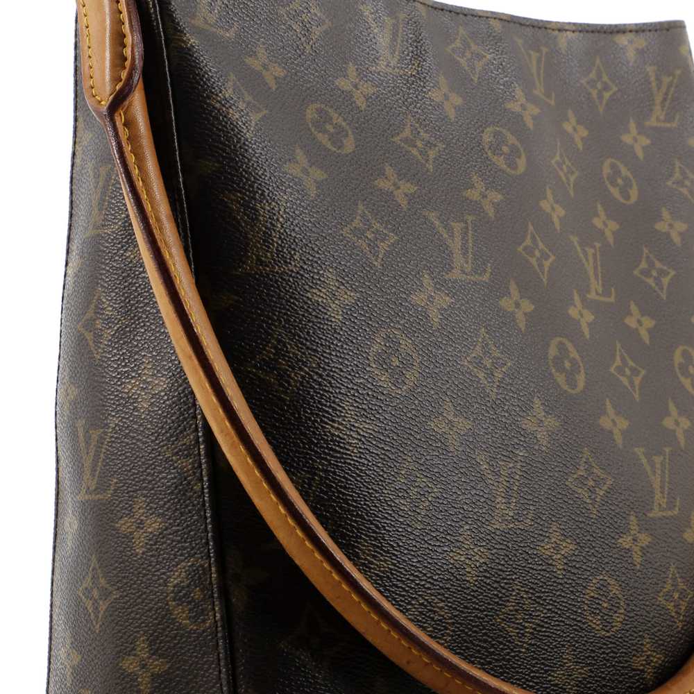 Louis Vuitton Looping Handbag Monogram Canvas GM - image 7