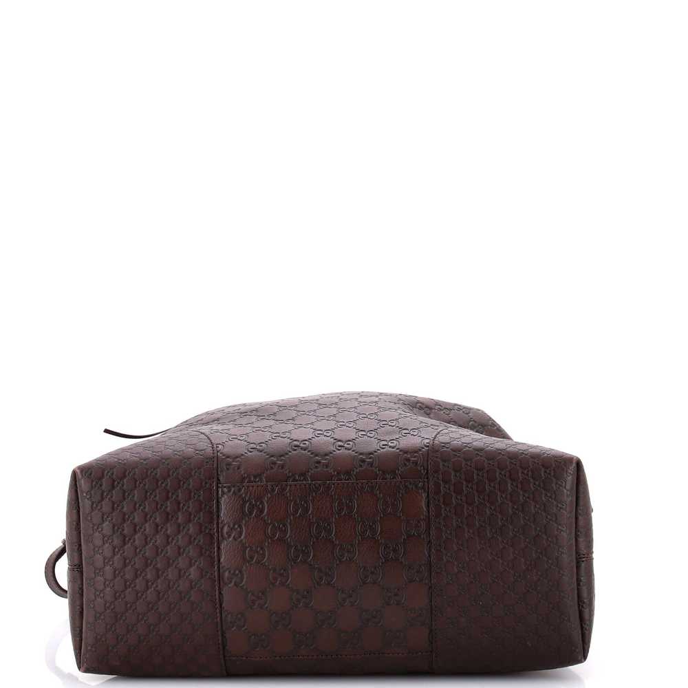 GUCCI Bree Convertible Top Handle Bag Guccissima … - image 4