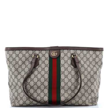 GUCCI Ophidia Shopping Tote GG Coated Canvas Medi… - image 1