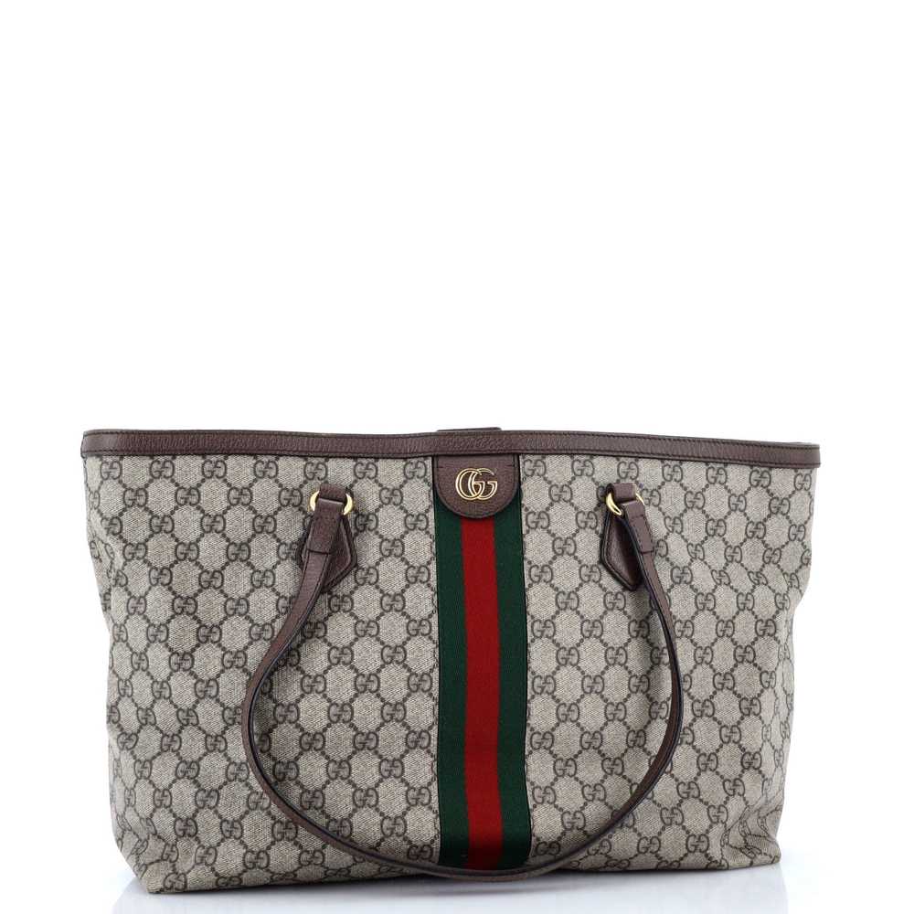 GUCCI Ophidia Shopping Tote GG Coated Canvas Medi… - image 2