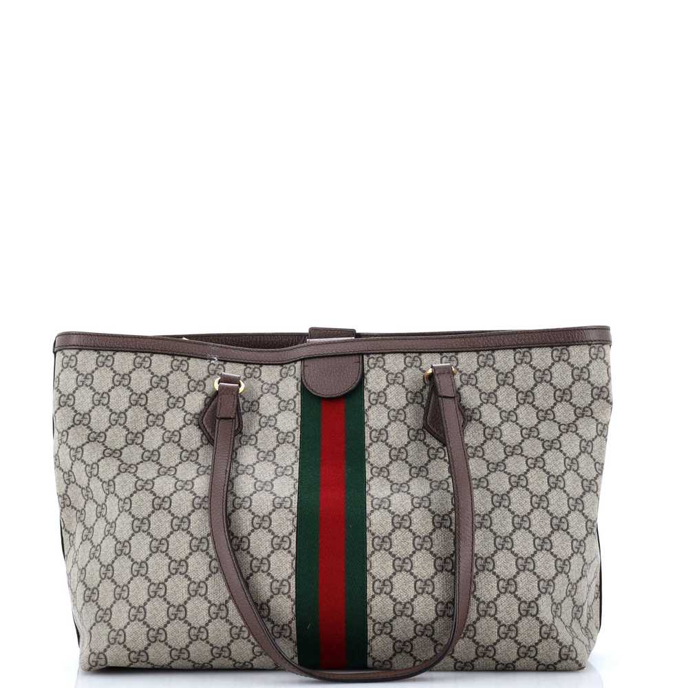 GUCCI Ophidia Shopping Tote GG Coated Canvas Medi… - image 3