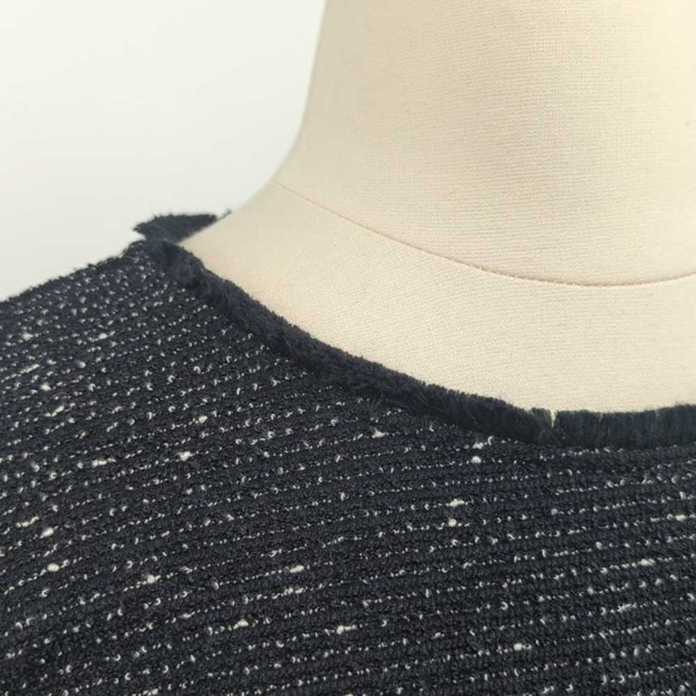 Loft Plus Tweed Boucle A Line Dress Black 16 prep… - image 4