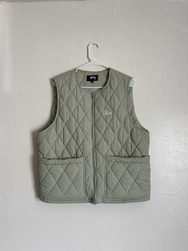 Stussy Stussy Diamond Quilted Vest - image 1