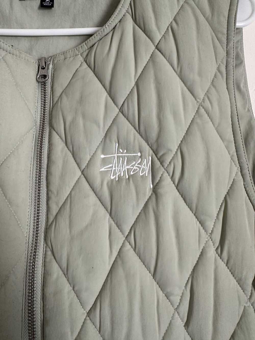 Stussy Stussy Diamond Quilted Vest - image 3