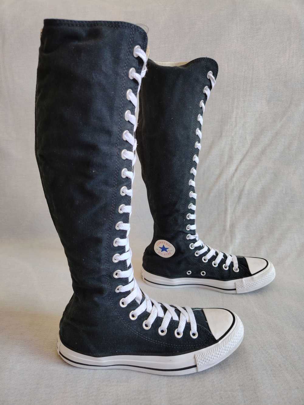 Converse RARE Converse All Star XX-HI Knee Black … - image 1